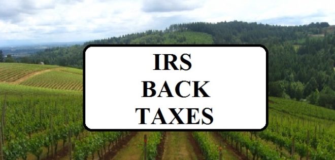 irs back taxes